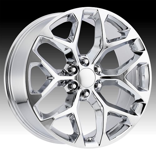 Performance Replicas 176C PR176 Chrome Custom Truck Wheels 1